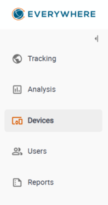 Devices Menu